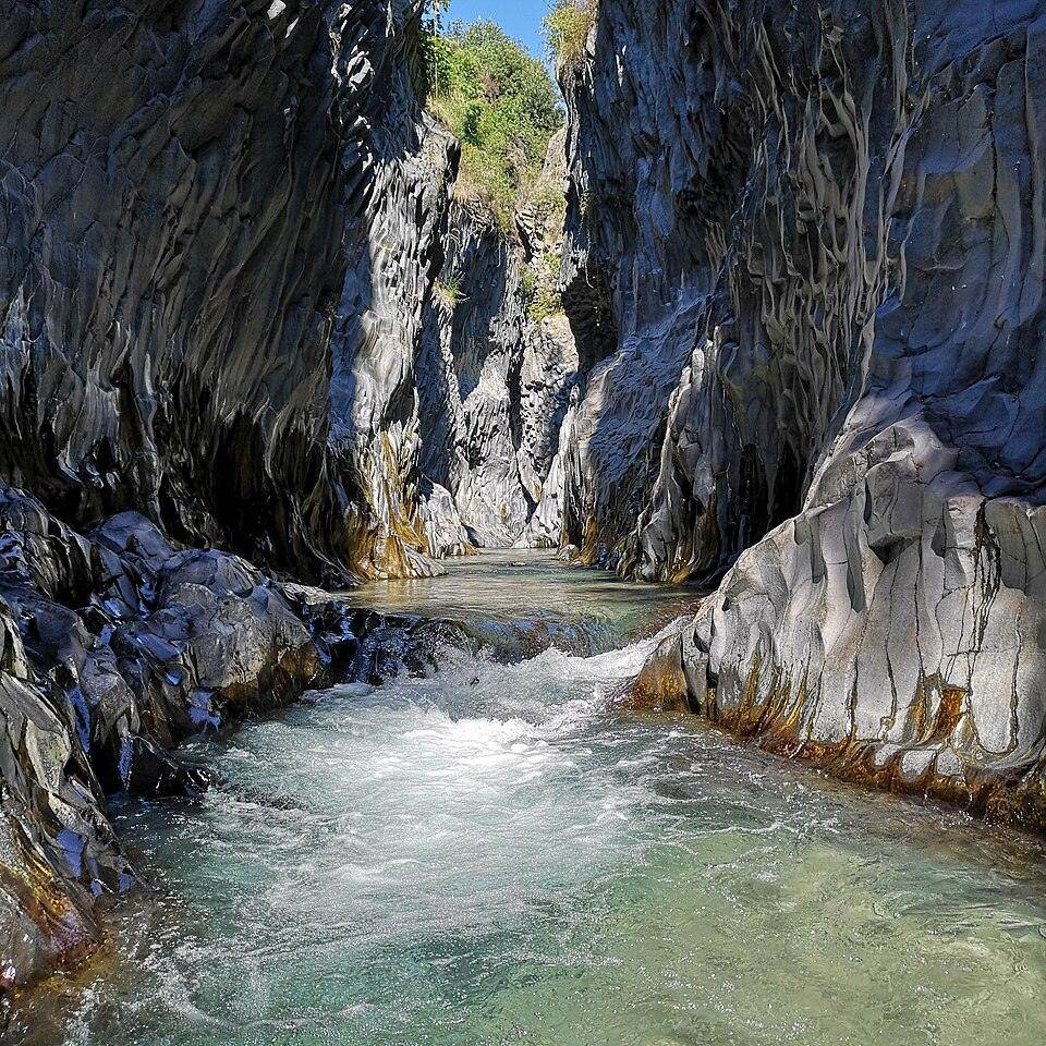 The Alcantara Gorges